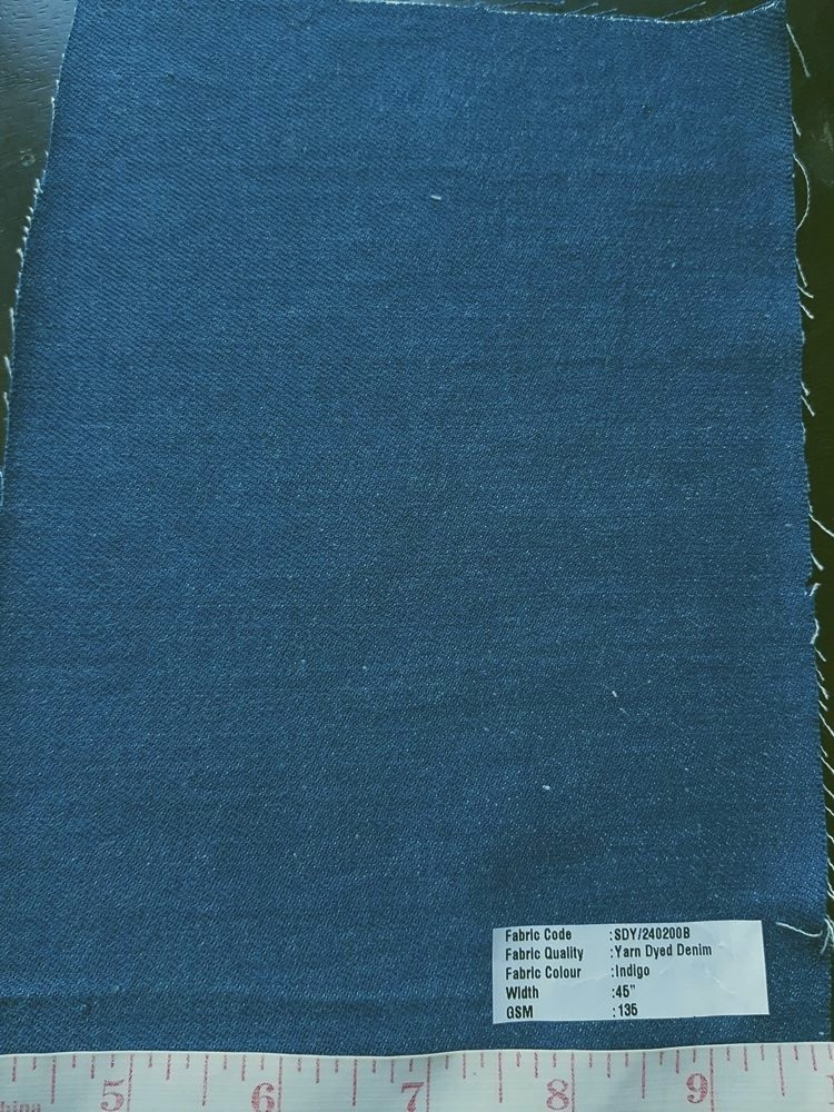 natural denim fabric